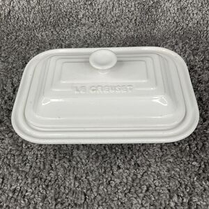 Vintage Le Creuset White Baking Dish